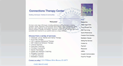 Desktop Screenshot of connections-therapy-center.com